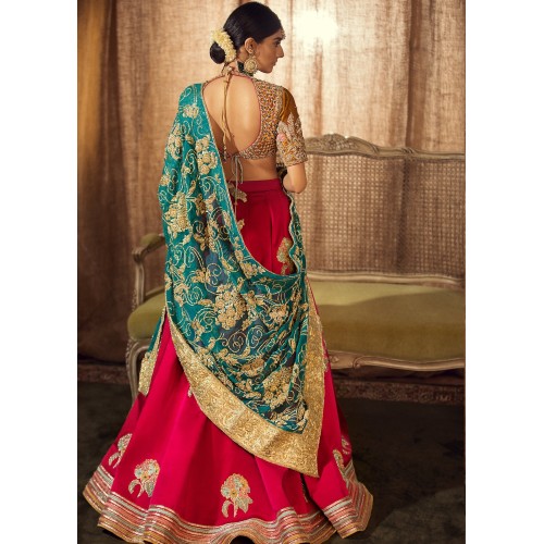 Munsell Red Marsh Lehenga