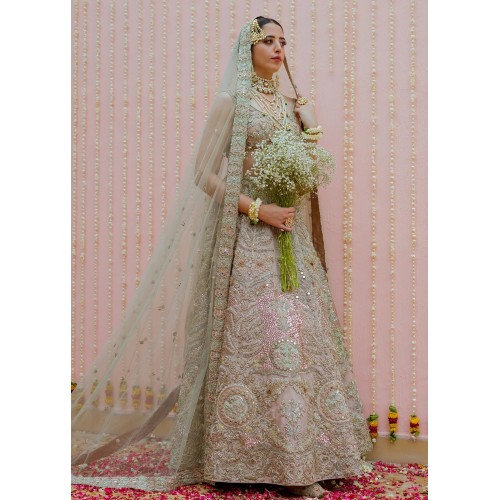 Rose Gold Marsh Lehenga