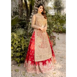 Salmon Marsh Lehenga