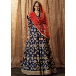 Federal Blue Marsh Gown