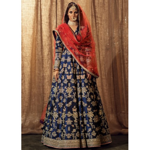 Federal Blue Marsh Gown