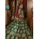 Shamrock Green Marsh Lehenga