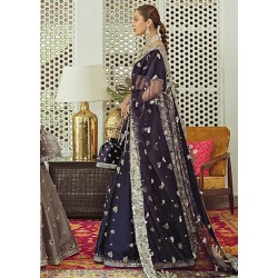 Midnight Blue Marsh Lehenga