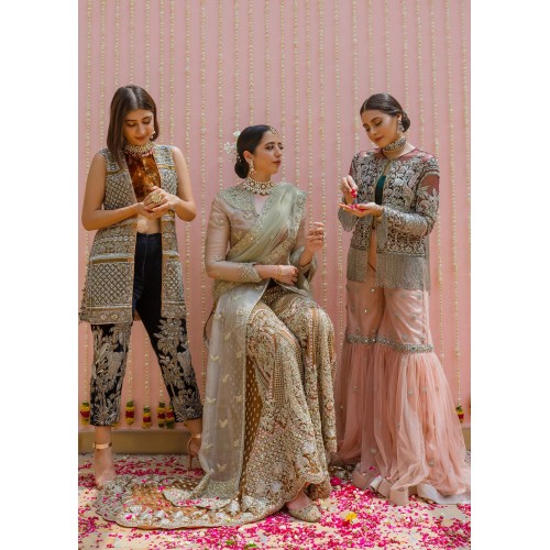 Copper Cambridge Blue Marsh Sharara