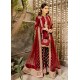 Deep Crimson Glory Marsh Palazzo Suit
