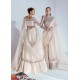 Off White Marsh Lehenga