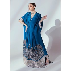 Yale Blue Marsh Kaftan