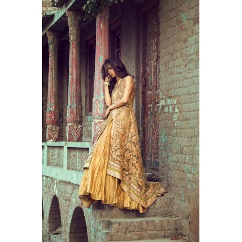 Mustard Balsam Lehenga