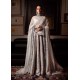 Splashed White Lily Lehenga