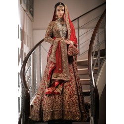 Auburn Lily Lehenga