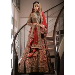 Auburn Lily Lehenga