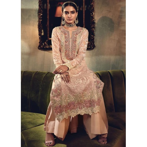 Peach Lily Party Wear