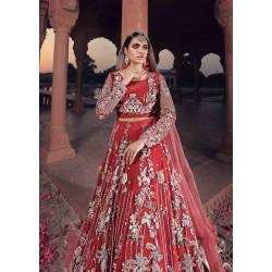Rusty Red Julia Lehenga