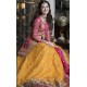 Orange Yellow Julia Lehenga for Mehndi Mayun
