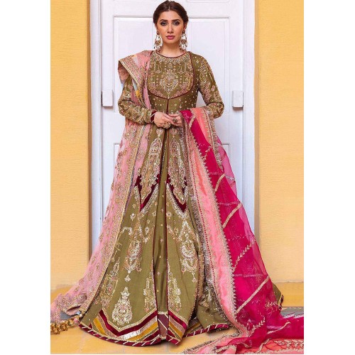 Light Spanish Bistre Monarch Pishwas