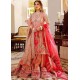 Coral Pink Monarch Gharara