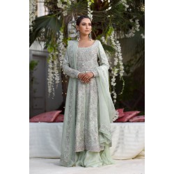 Green Ombre Julia Dhaka Pants Outfit