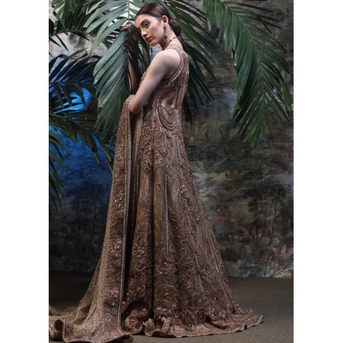 Light Brown Crocus Lehenga
