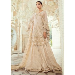 Cornsilk Crocus Gharara