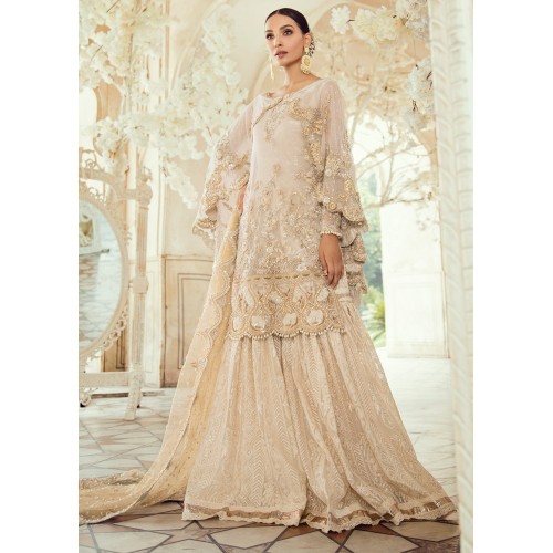 Cornsilk Crocus Gharara