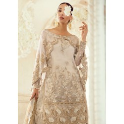 Cornsilk Crocus Gharara