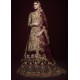 Chocolate Cosmos Crocus Lehenga Chocolate Cosmos Crocus Lehenga