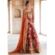 Red Brown Crocus Gown