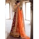 Red Brown Crocus Gown