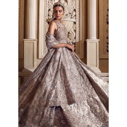 Rosy Brown Crocus Lehenga