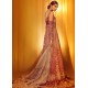 Penn Red Crocus Bridal Lehenga