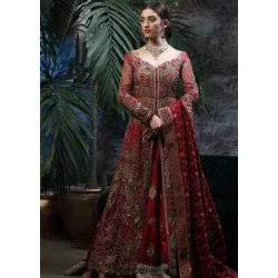Madder Crocus Bridal Lehenga