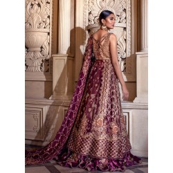 Tyrian Purple Crocus Gown