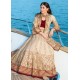 Splashed White Crocus Jacket Lehenga Choli Splashed White Crocus Jacket Lehenga Choli