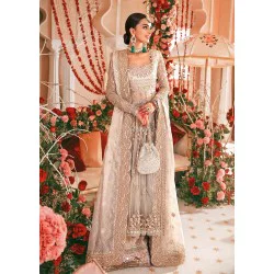 Light Champagne Zinnia Anarkali