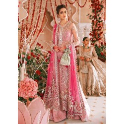 Baby Pink Zinnia Sharara