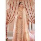 Light Apricot Zinnia Lehenga