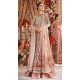 Light Chestnut Zinnia Anarkali