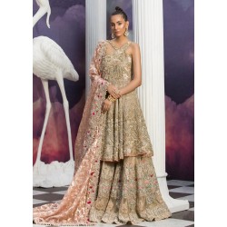 Beige Scilla Lehenga