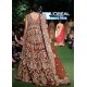 Harvard Crimson Scilla Gown