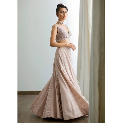 Lavender Blush Scilla Lehenga Choli Jacket