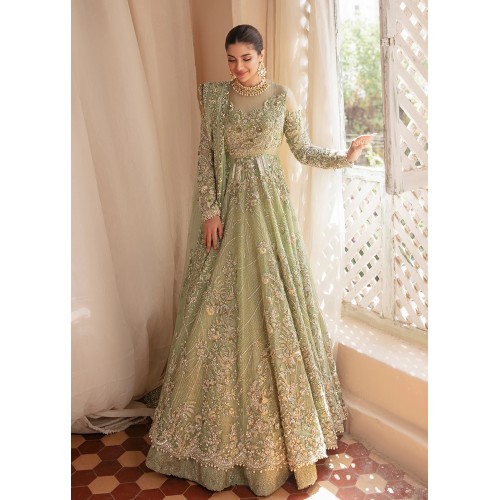 Tea Green Scilla Gown