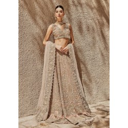 Sultry Beige Scilla Lehenga Choli Sultry Beige Scilla Lehenga Choli