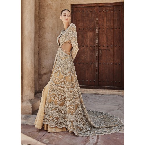 Cognac Scilla Gown