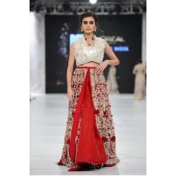 Permanent Geranium Lake Scilla Lehenga Choli