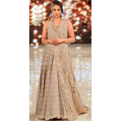 Sultry Beige Scilla Lehenga