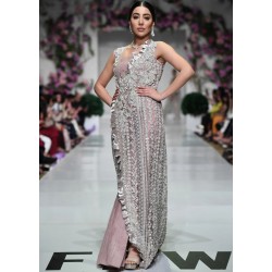 English Lavender Scilla Wrap Gown