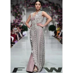 English Lavender Scilla Wrap Gown