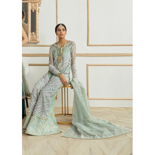 Tea Green Scilla Sharara
