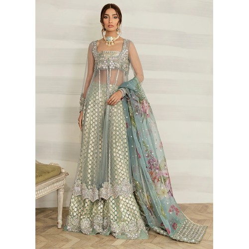 Gold Turquoise Scilla Gown