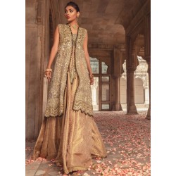 Crayola Peach Scilla Lehenga